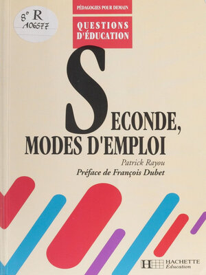 cover image of Seconde